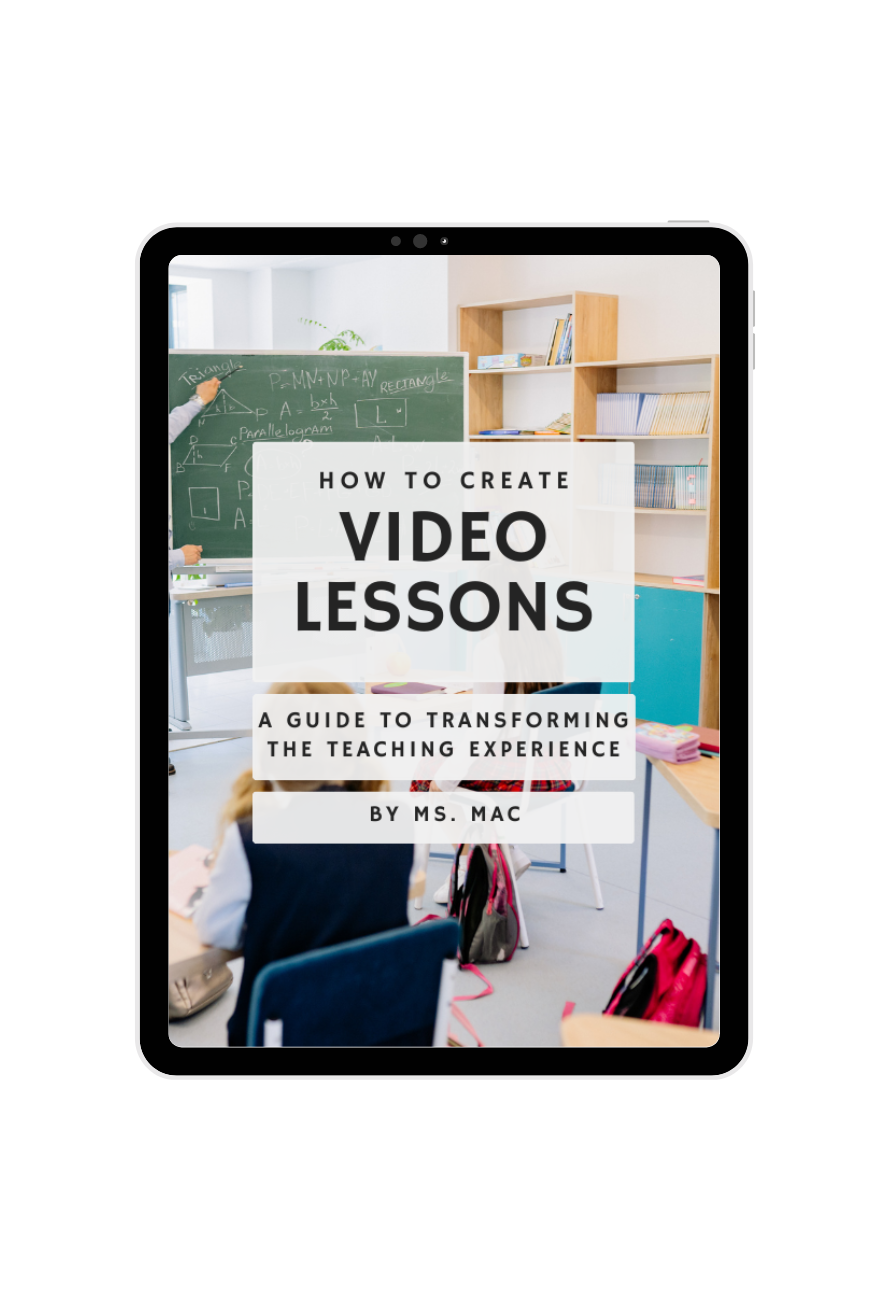 How To Create Video Lessons: A Guide To Transforming the Teaching ...